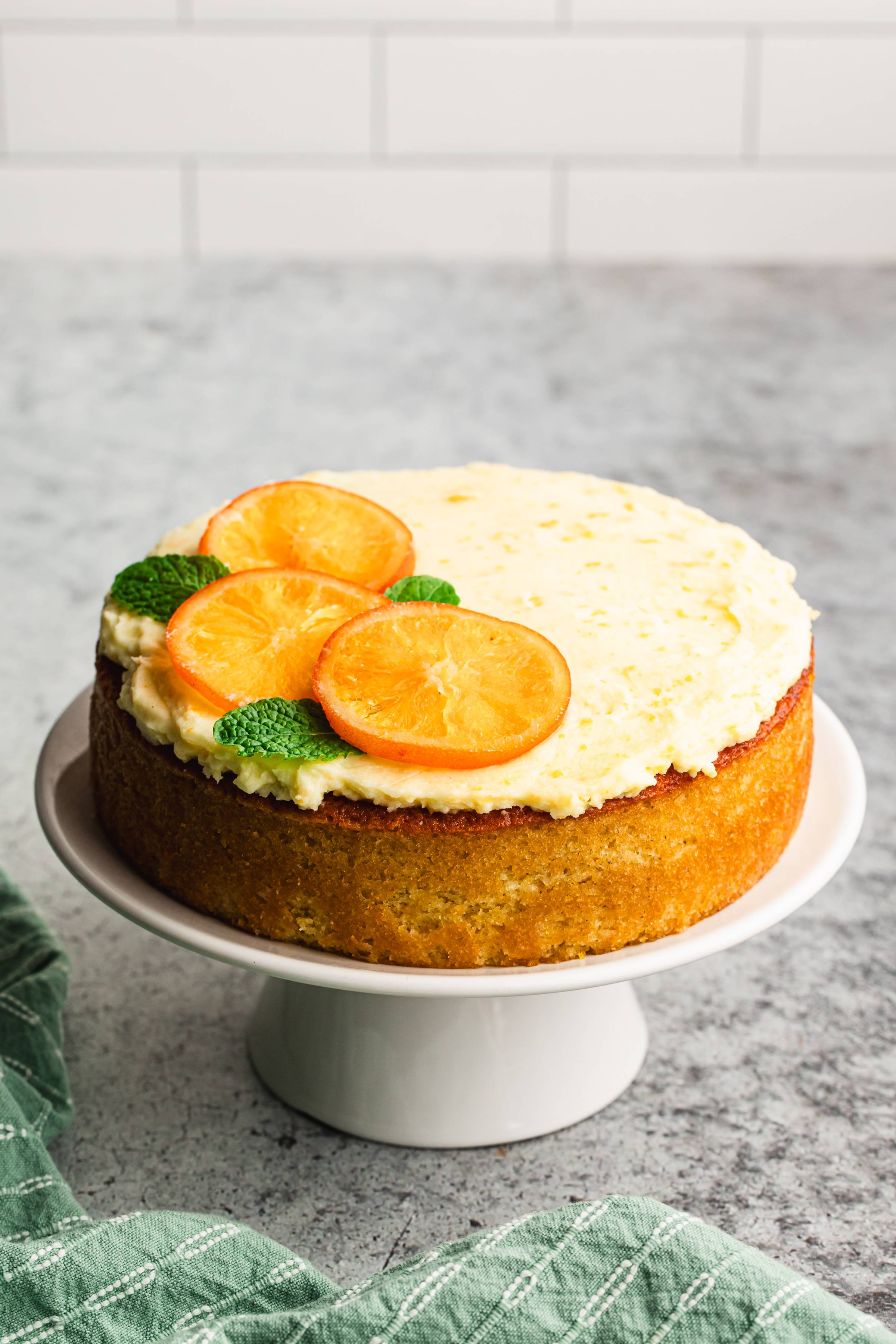 Orange Olive Oil Cake.