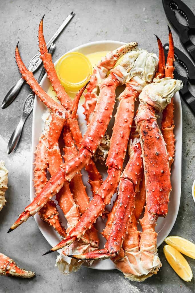 crab legs with butter