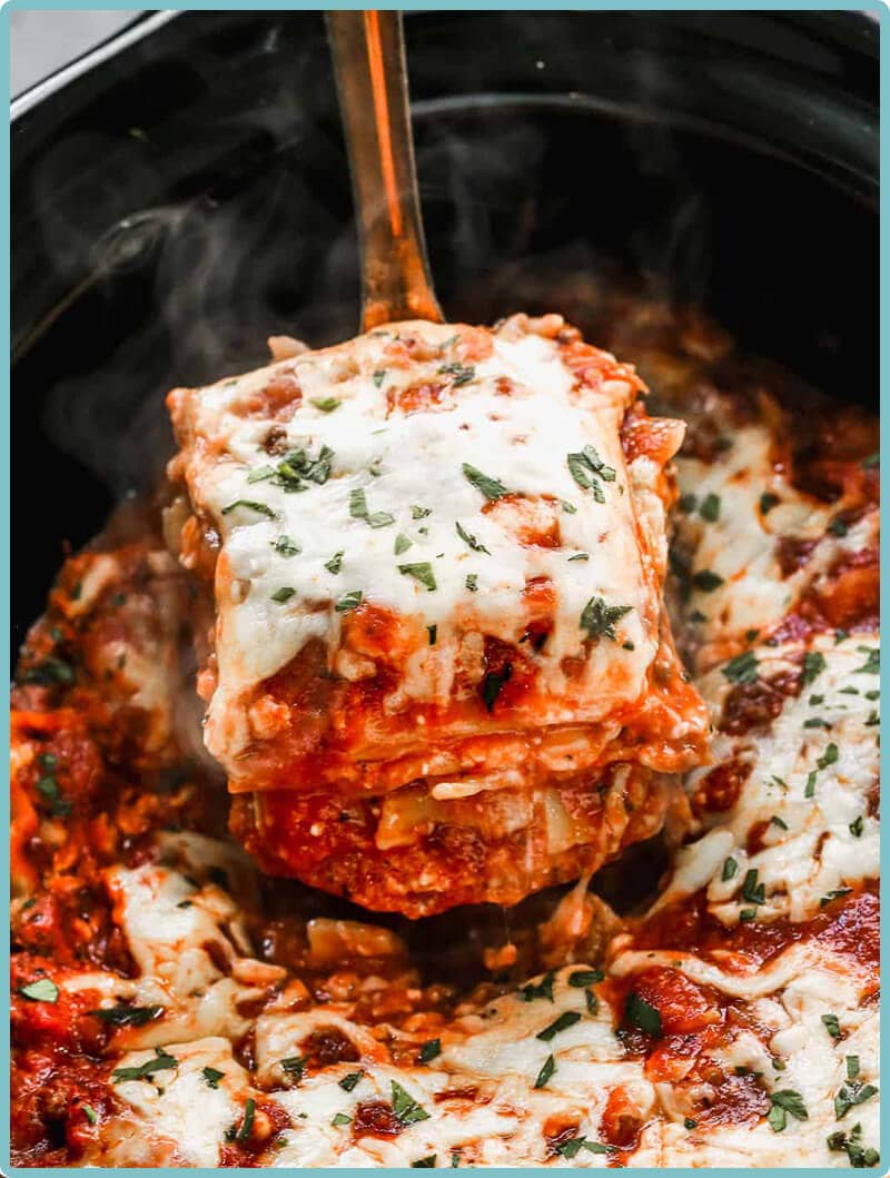 Slow Cooker Lasagna