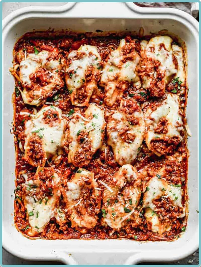 Lasagna Stuffed Shells