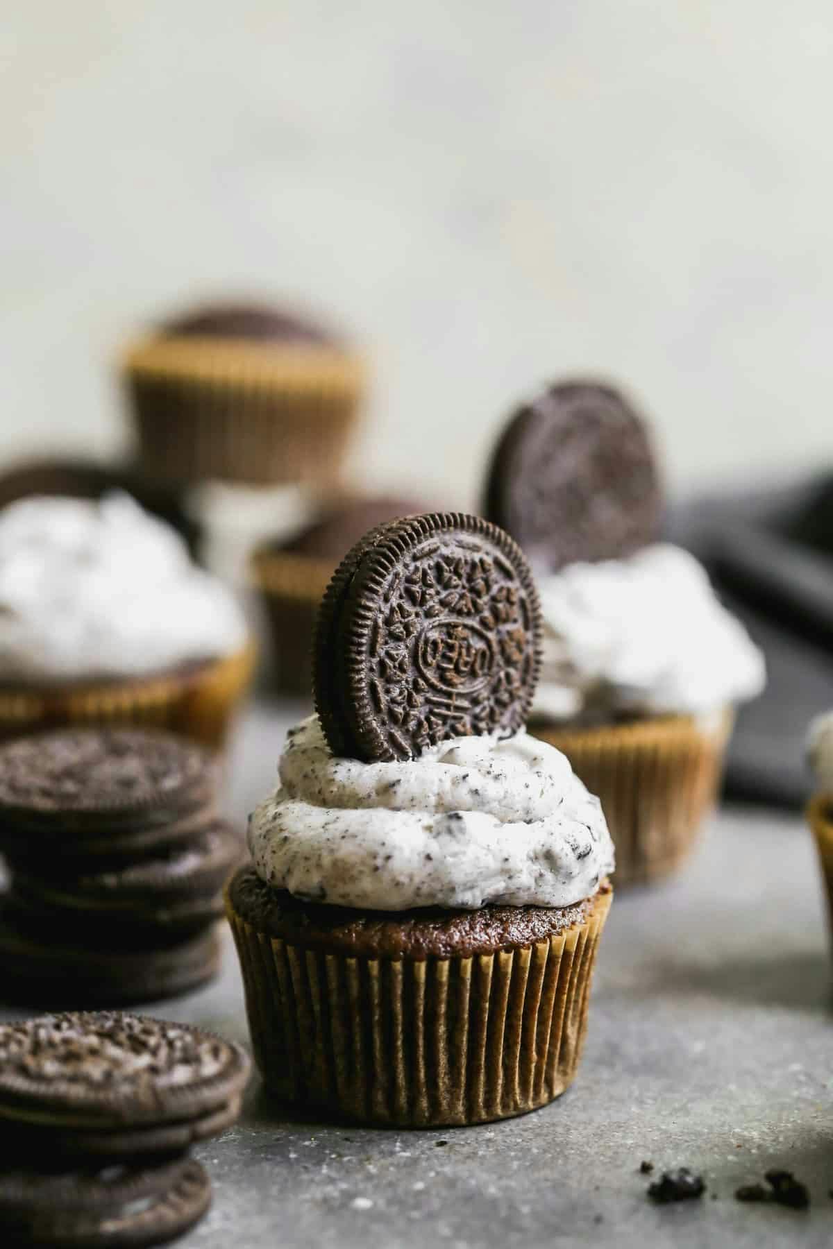 Oreo Cupcakes.