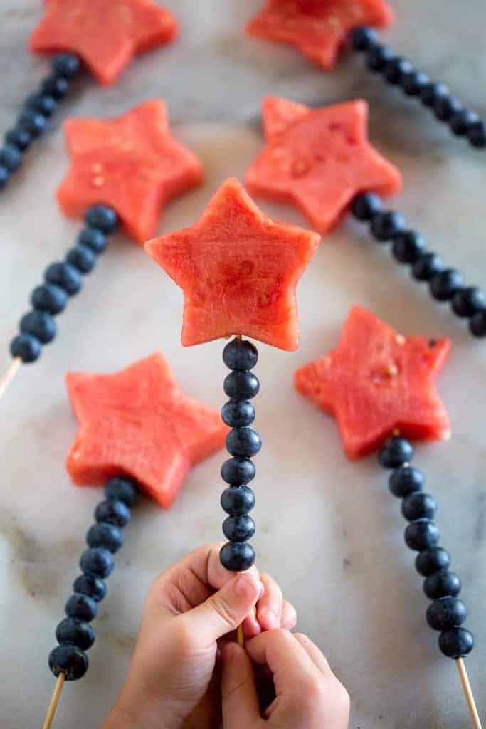 Fruit Sparklers.