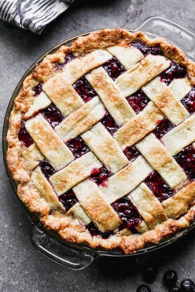 Triple Berry Pie.