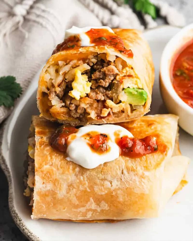 Breakfast Burritos (Freezer Friendly)