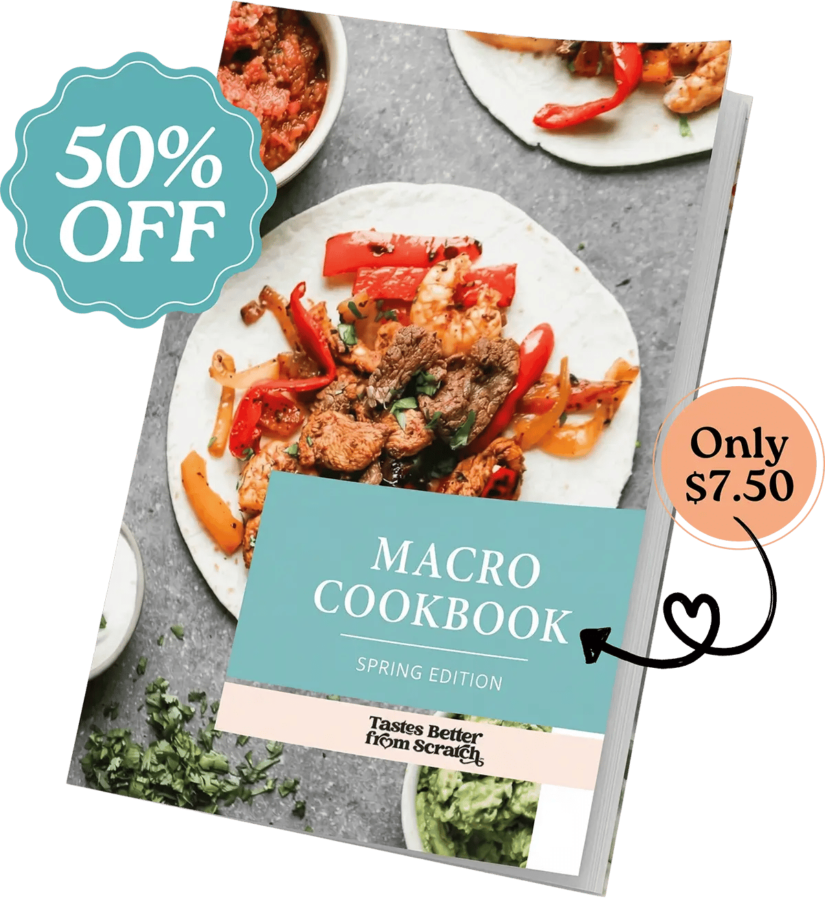 Spring Macro Digital Cookbook: 50% off, only $7.50