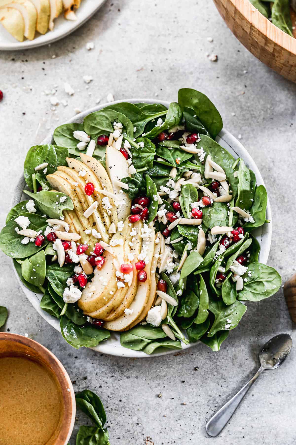 Pomegranate and Pear Salad