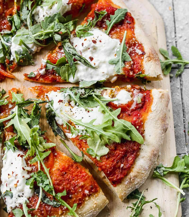 Burrata Pizza