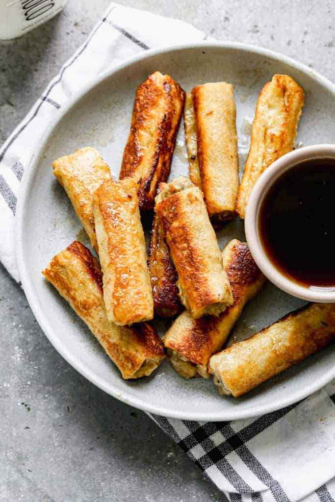 French Toast Roll Ups.