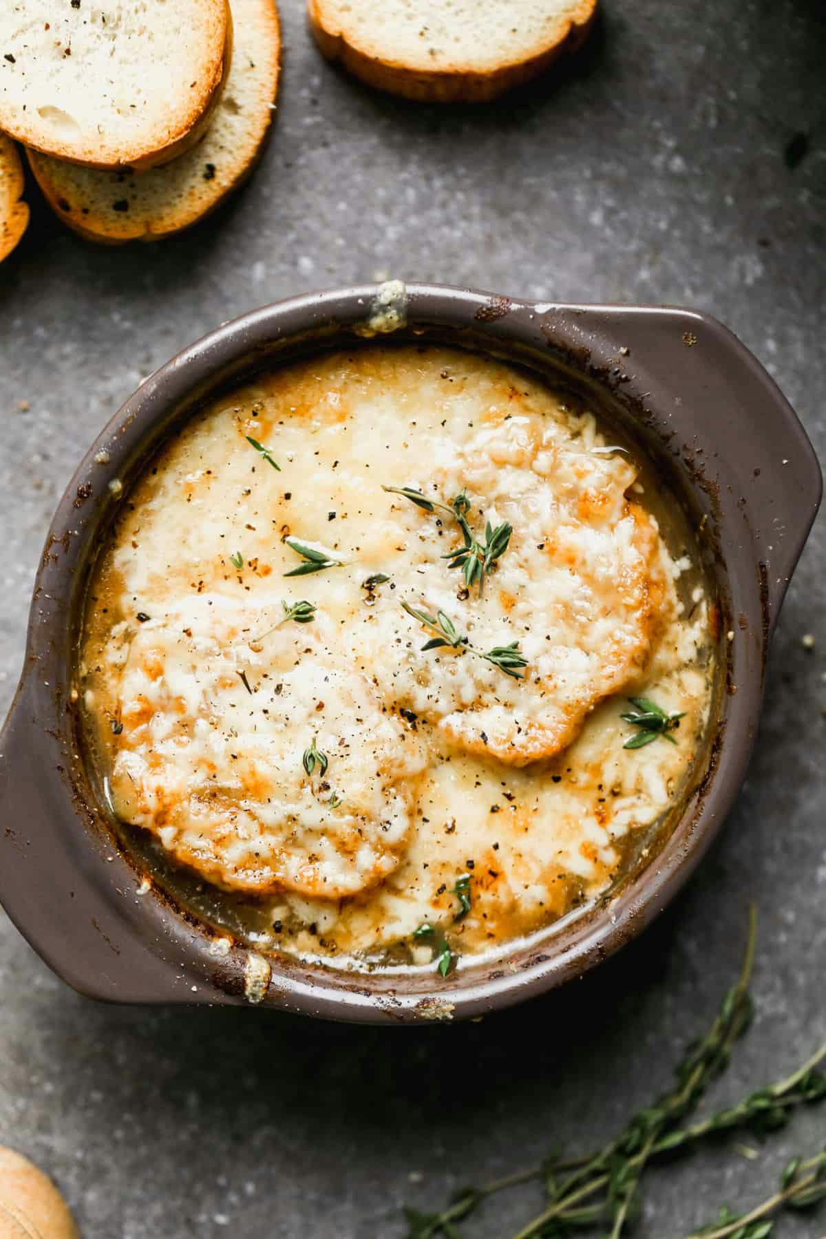 French Onion Soup.