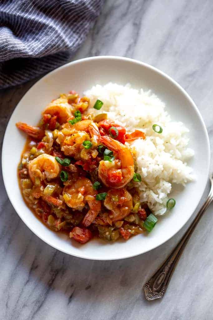 Shrimp Creole.