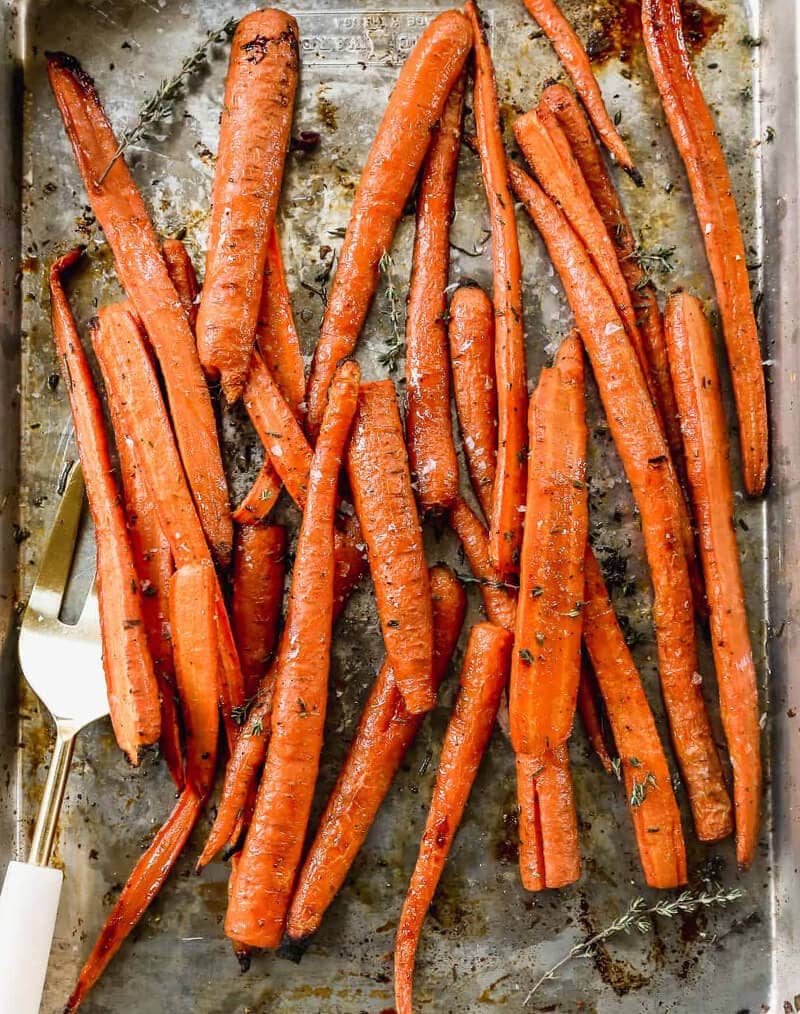 Balsamic Roasted Carrots