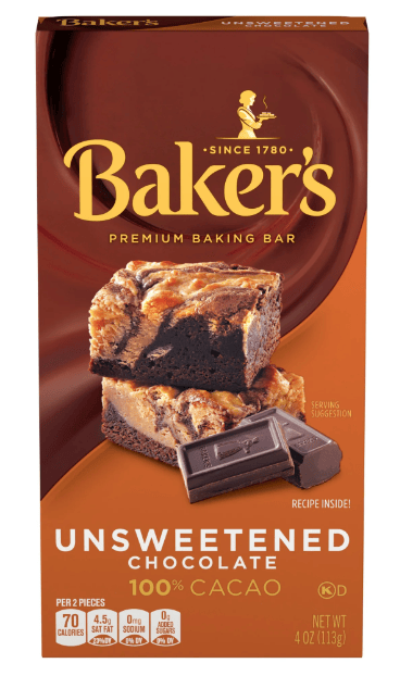 Unsweetened Chocolate.