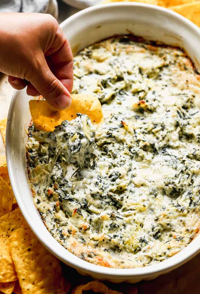 Spinach Artichoke Dip.