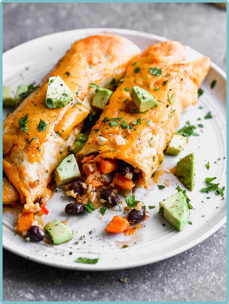 Veggie Enchiladas