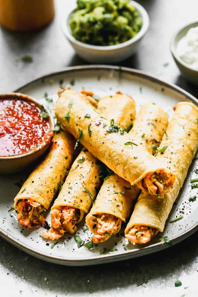 chicken taquitos.