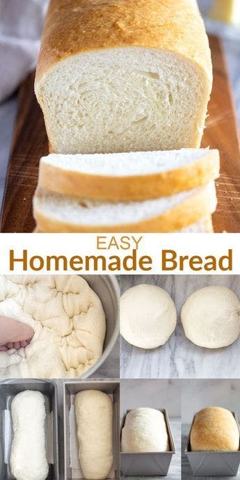 Easy Homemade Bread.