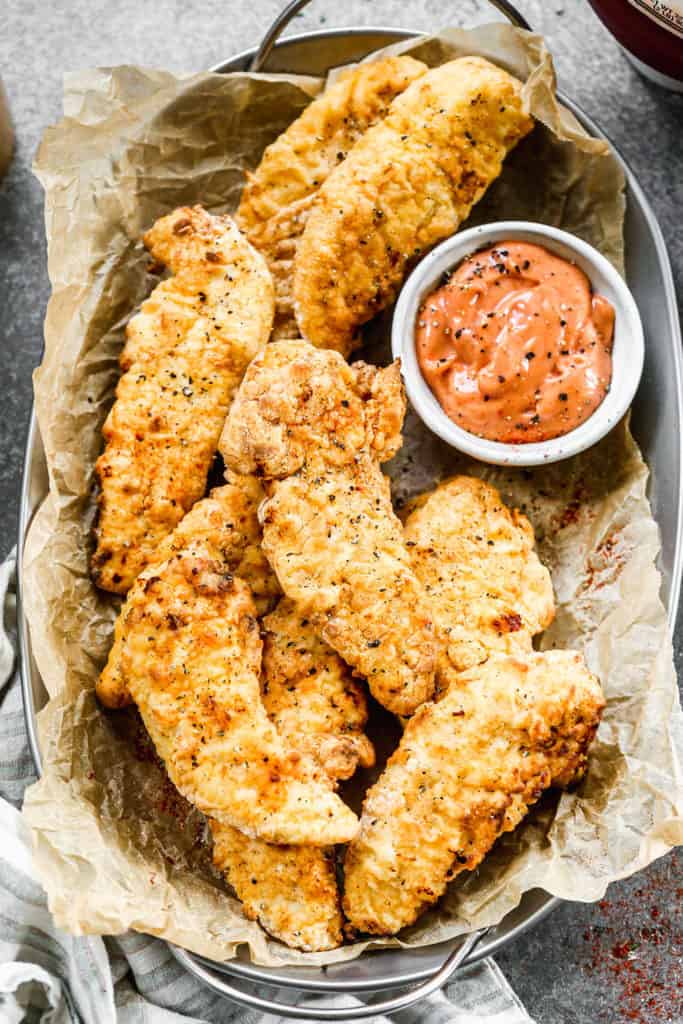 Air Fryer Chicken Tenders.