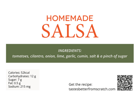 Homemade Salsa