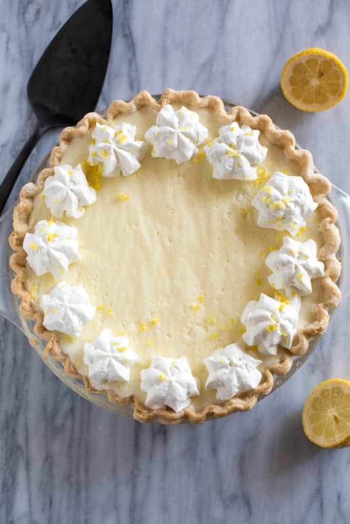 Lemon Chiffon Pie.