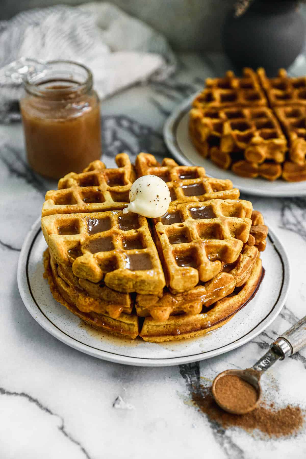 Pumpkin Waffles.