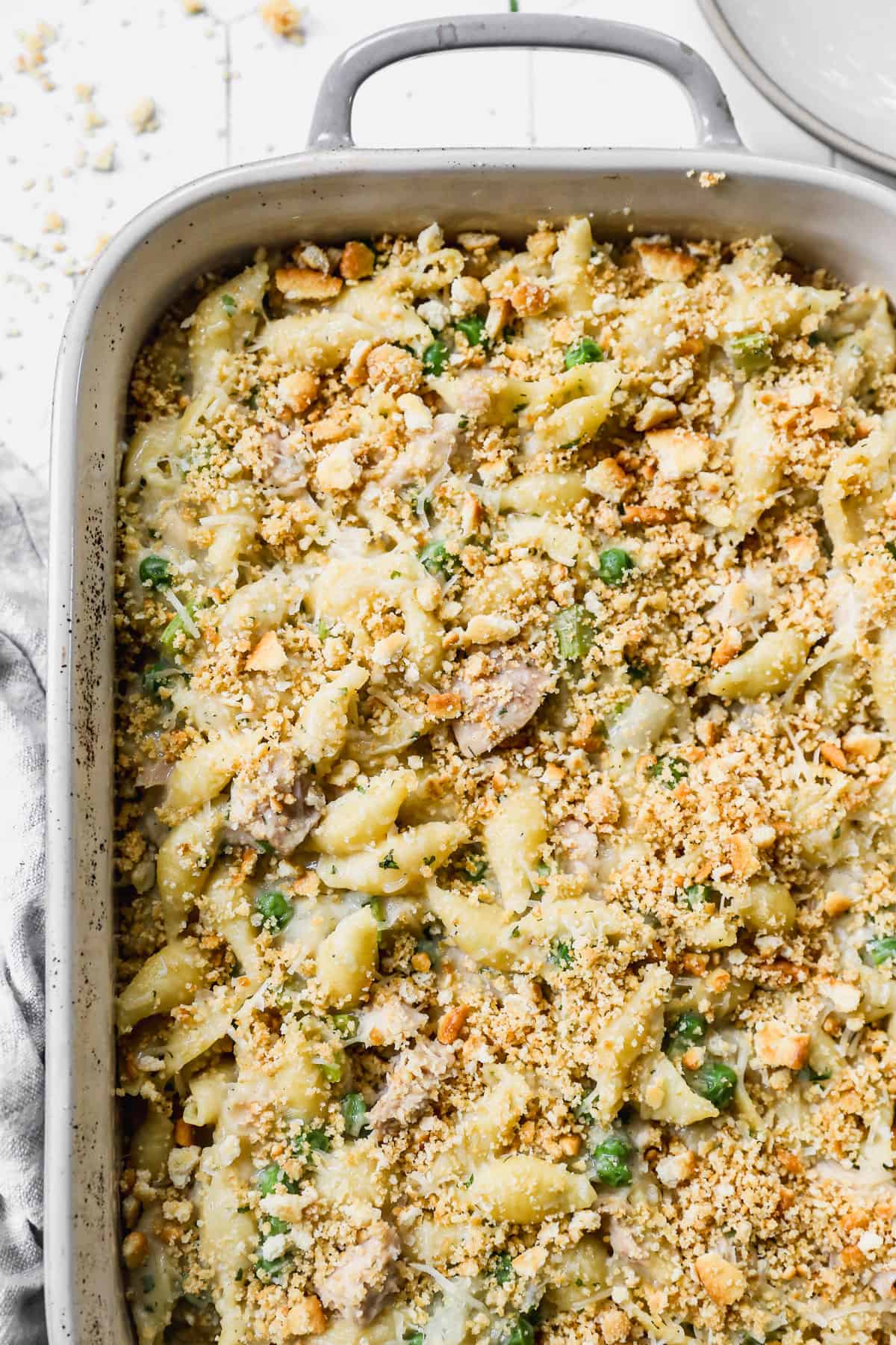 Tuna Noodle Casserole.