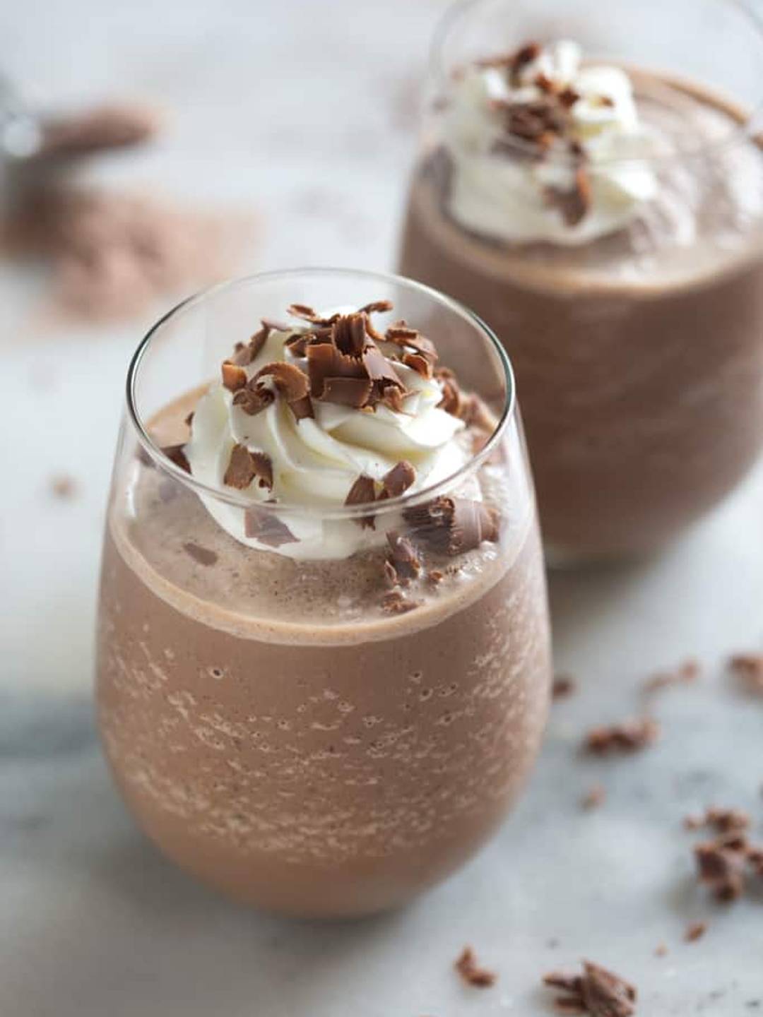 Frozen Hot Chocolate.