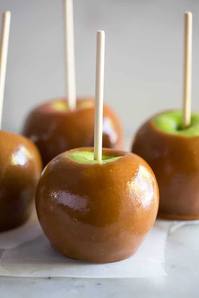 Caramel Apples. 