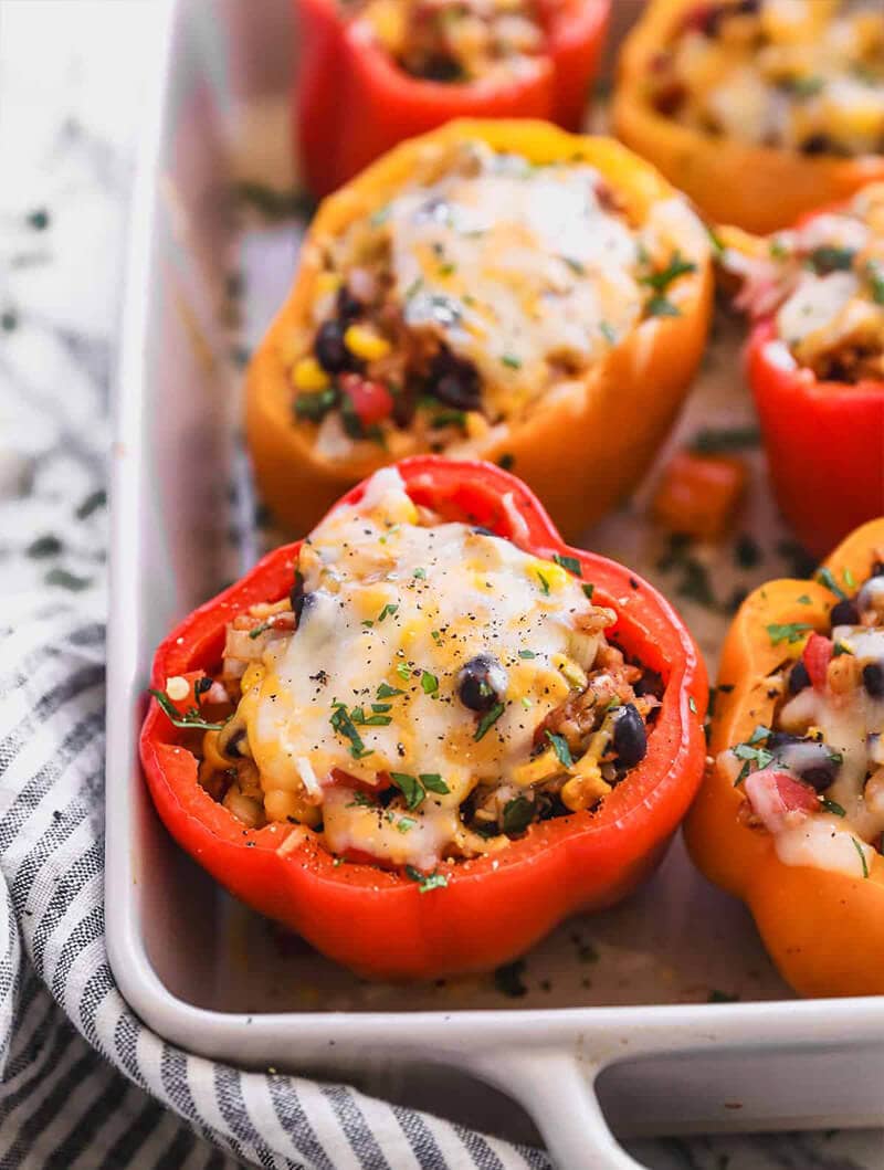 Vegetarian Stuffed Peppers