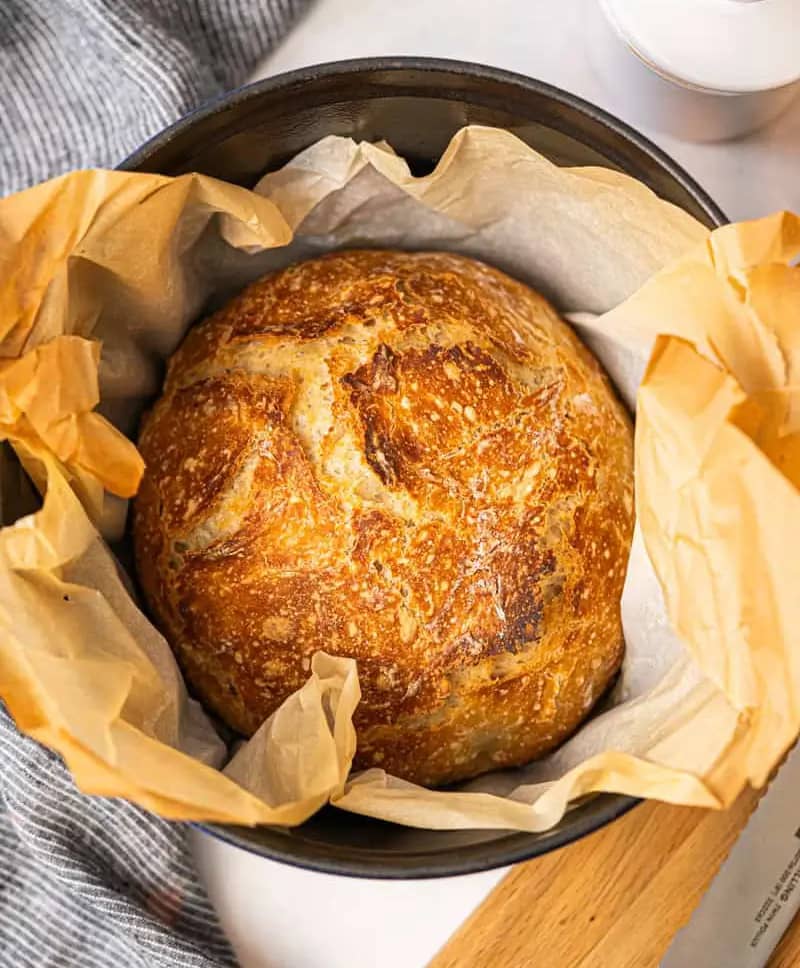 No Knead Artisan Bread