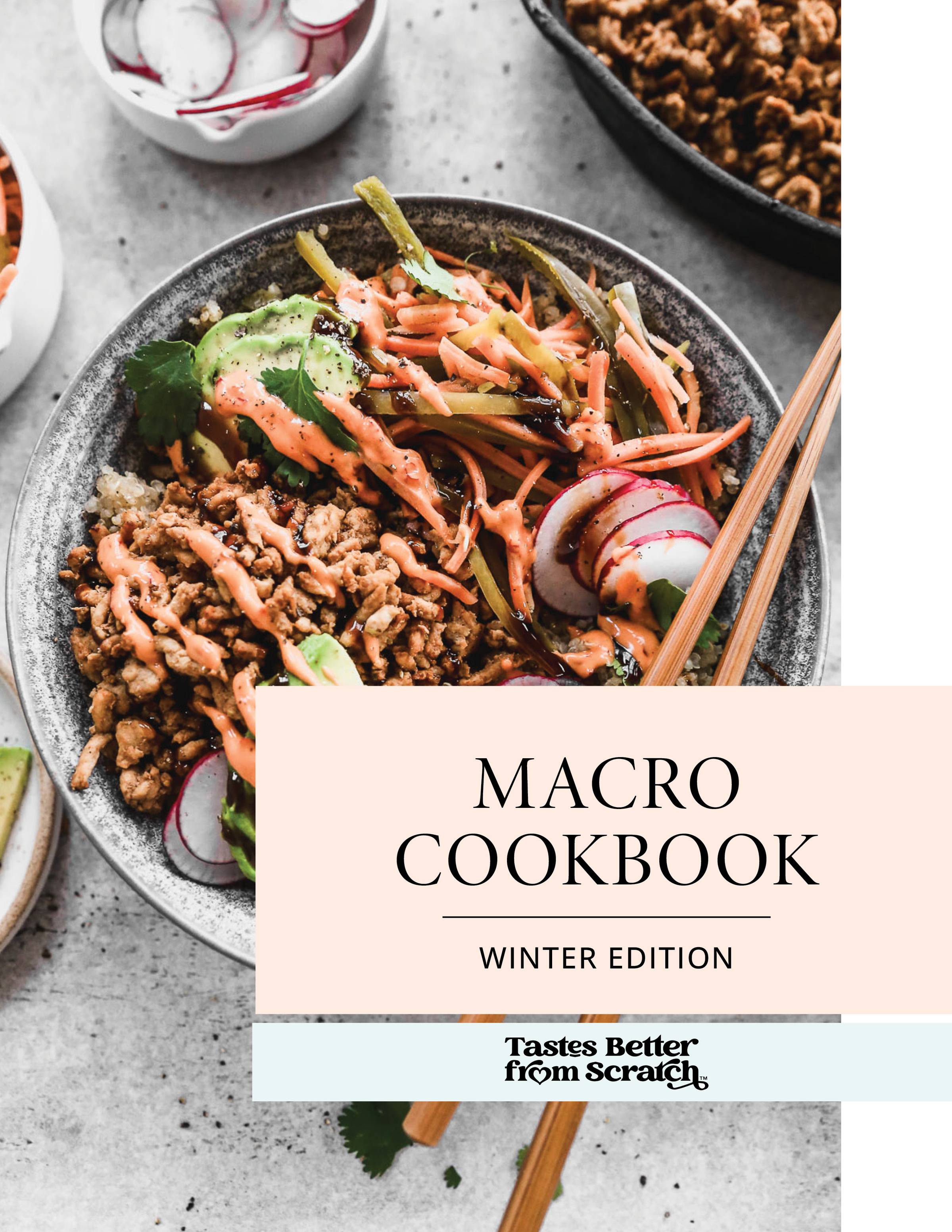 Winter Macro Cookbook Winter Edition.