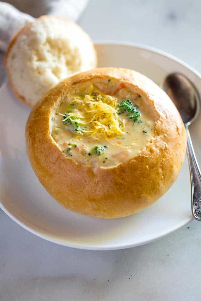 Homemade Bread Bowl.