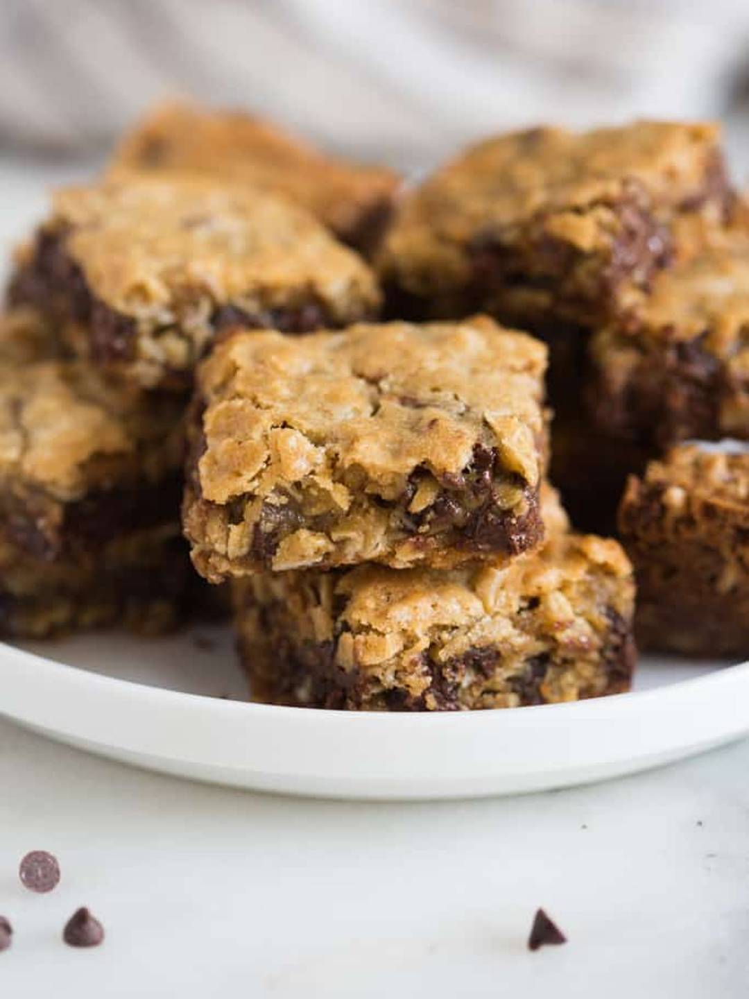 Oatmeal Chocolate Chip Cookie Bars.