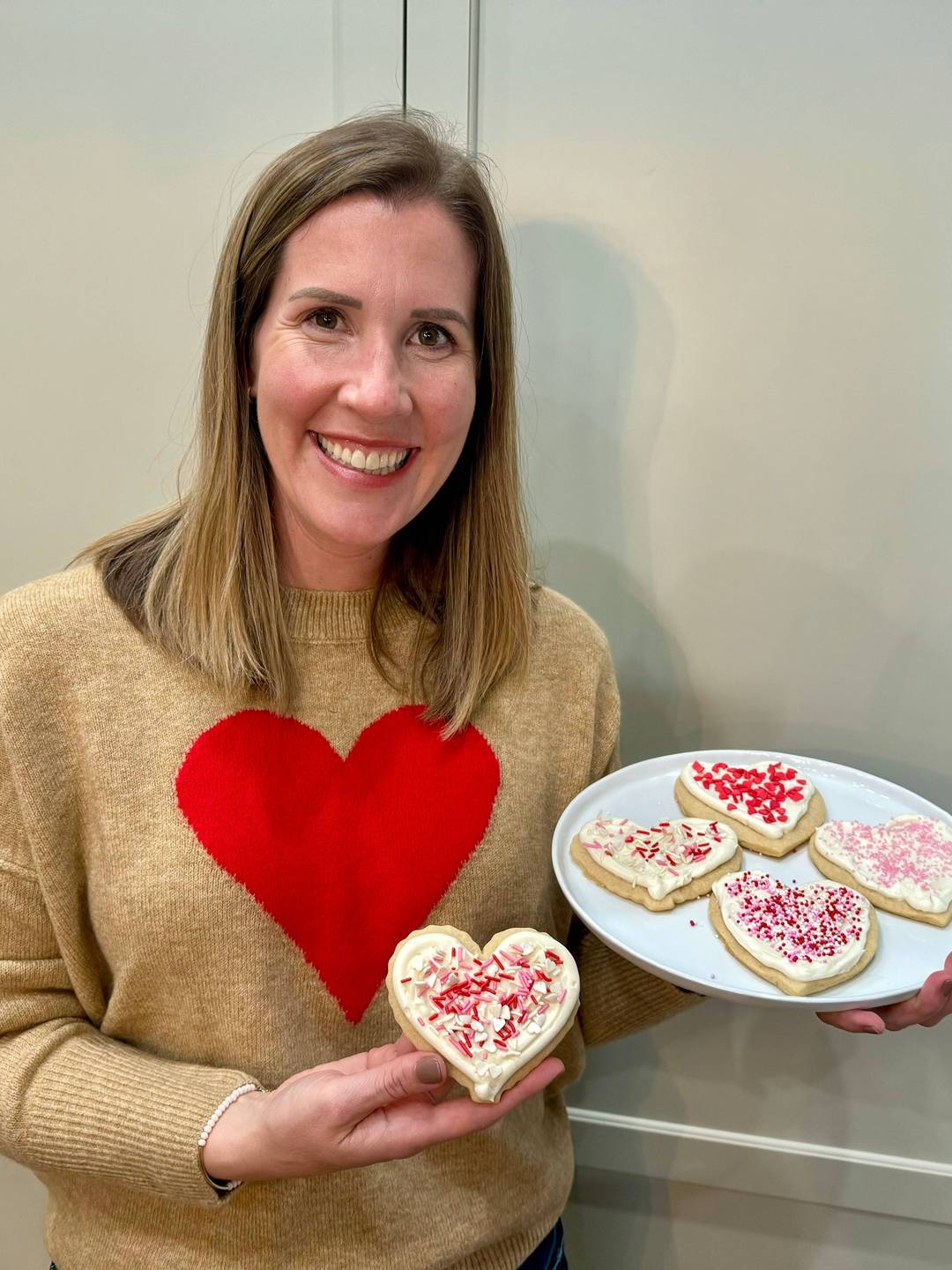 valentine's sugar cookies 