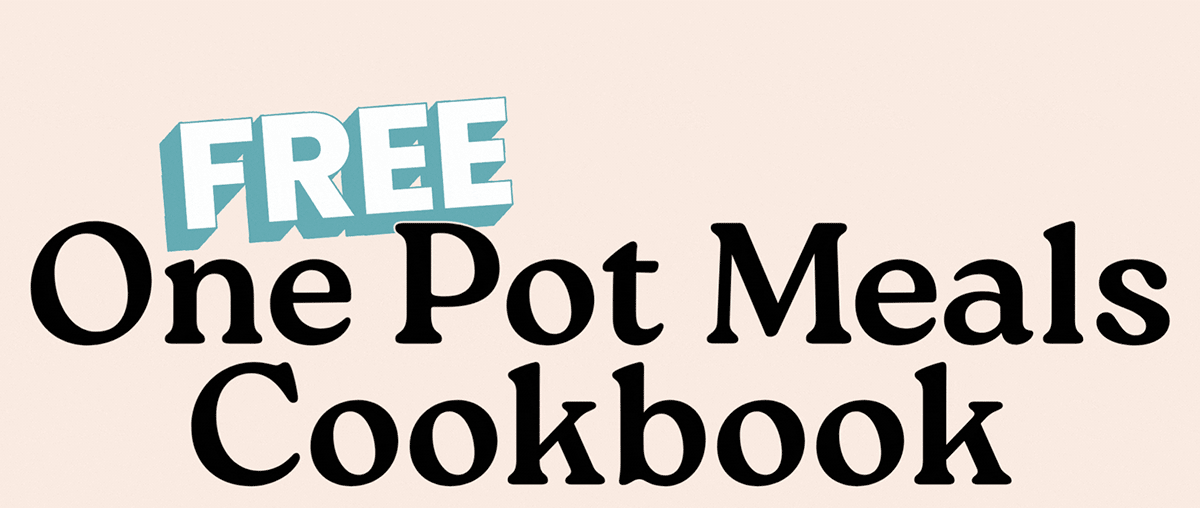Free One Pot Meals Cookbook