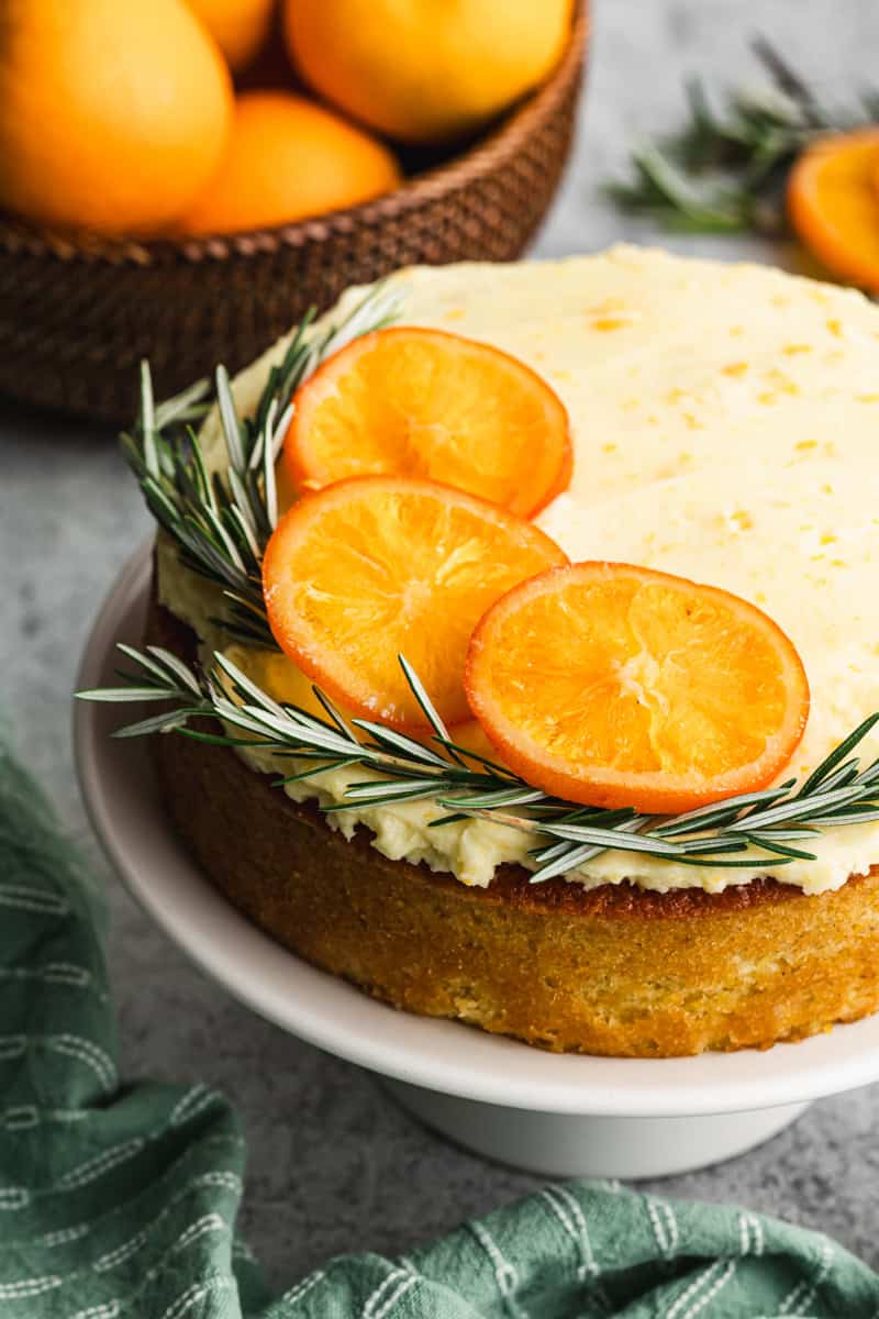 Orange Olive Oil Cake.