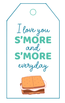 Smores gift tags