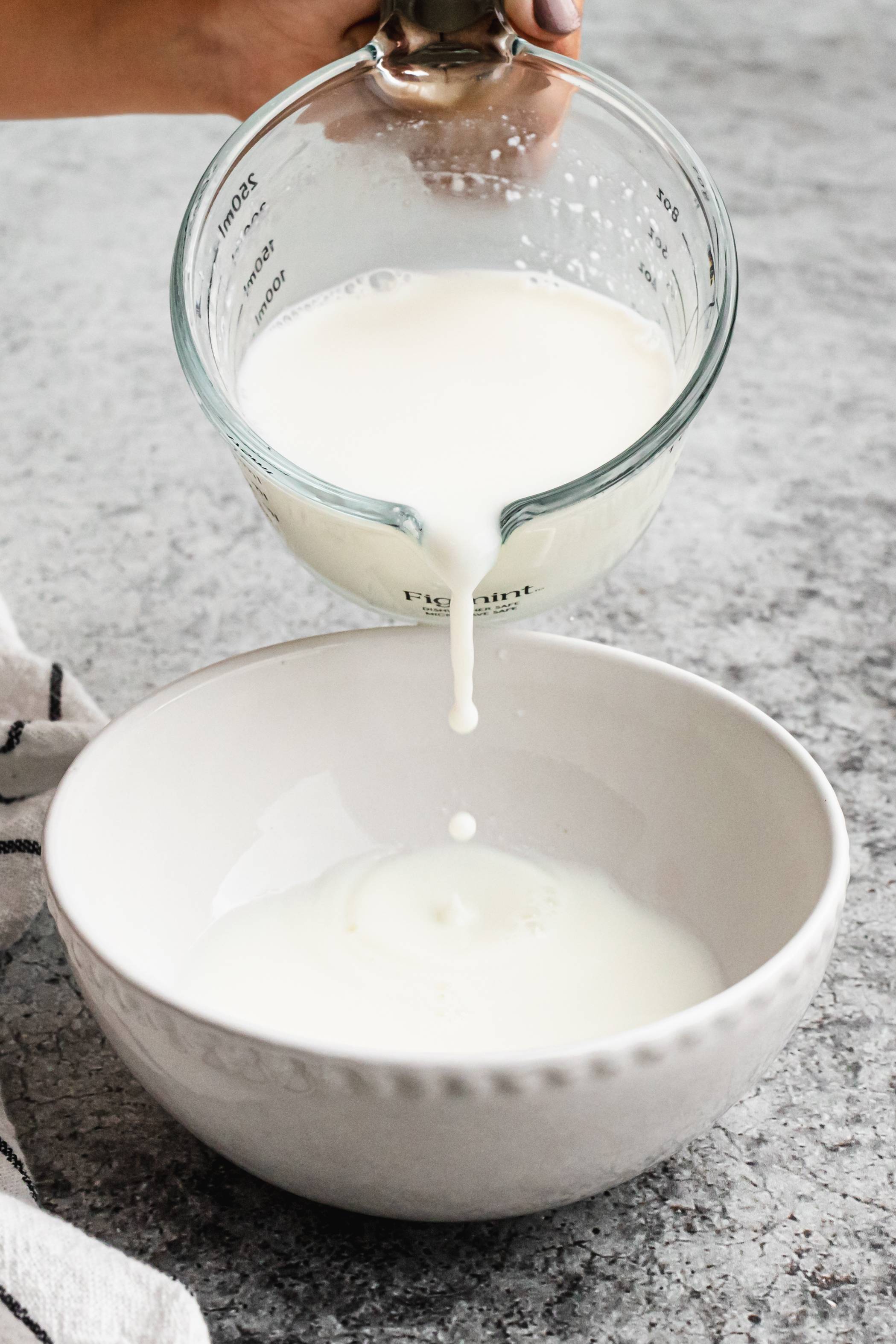 How to make buttermilk.