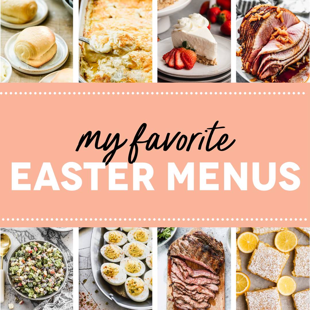 easter menus.