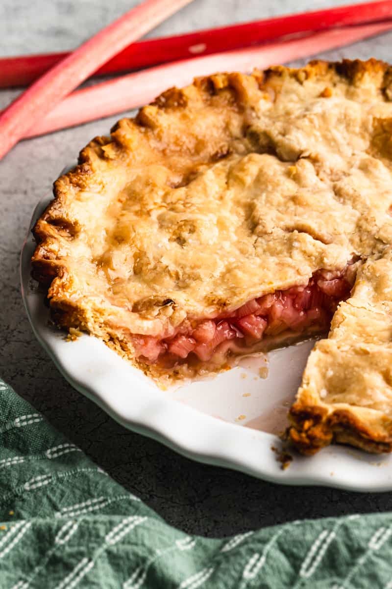 Rhubarb Pie.