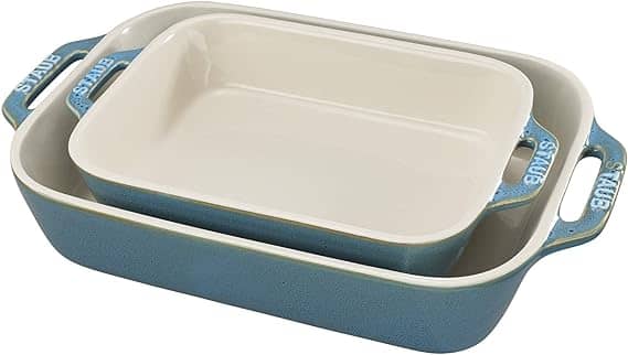 Staub ceramic baking dishes