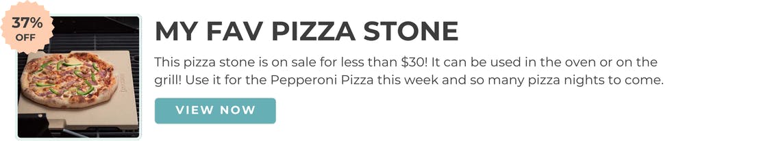 My Fav Pizza Stone 37% off.