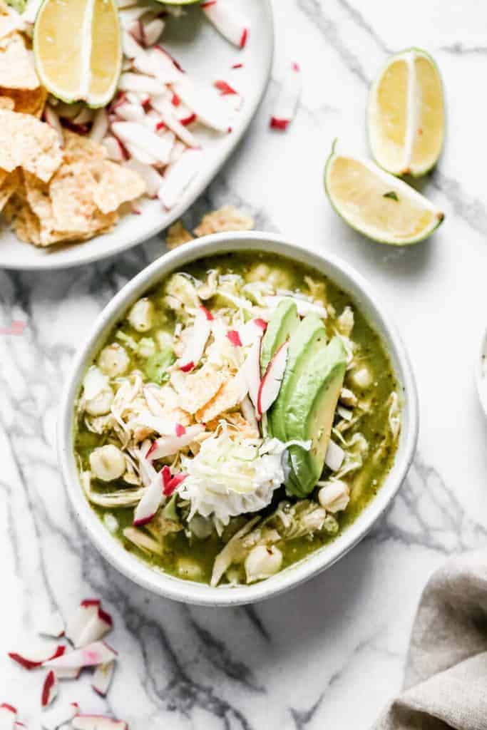 Pozole Verde.