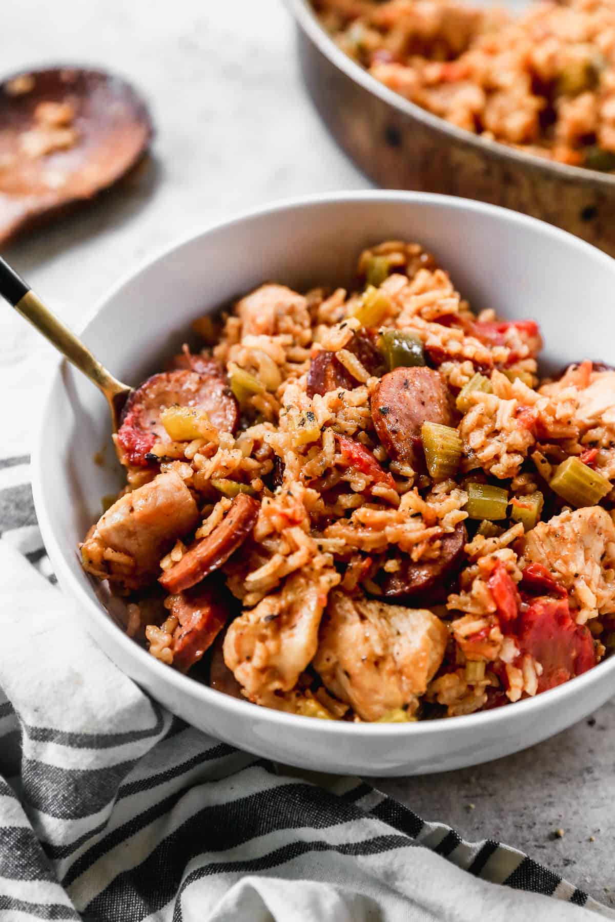 One Pan Jambalaya.