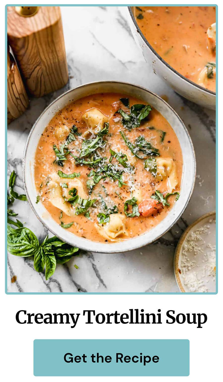 Creamy Tortellini Soup