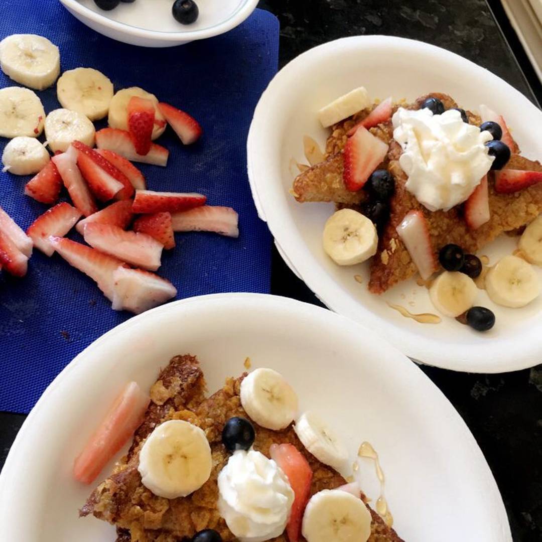 Crunchy French Toast.
