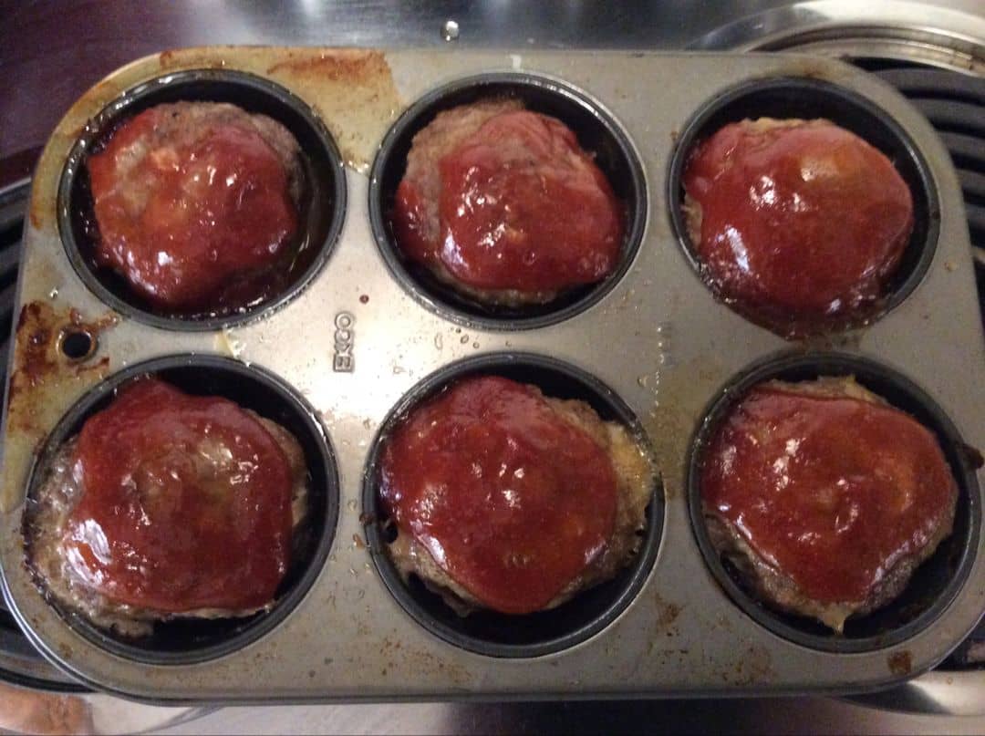 Mini Meatloaf subscriber image shown in a muffin tin.