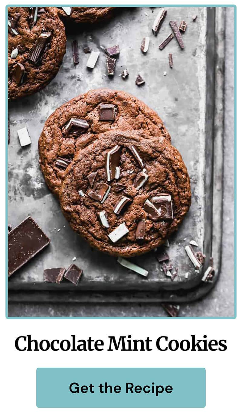 Chocolate Mint Cookies | Get the Recipe