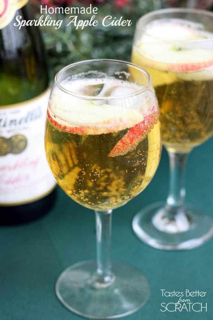 Homemade Sparkling Apple Cider (Marinelli's dupe!)