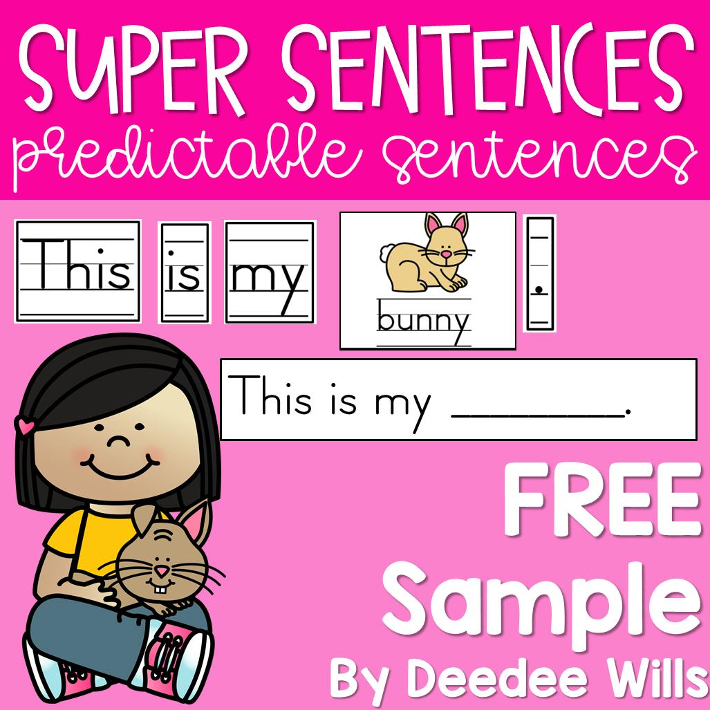Kindergarten Sentence Writing Made Easy! | Free Sample 3