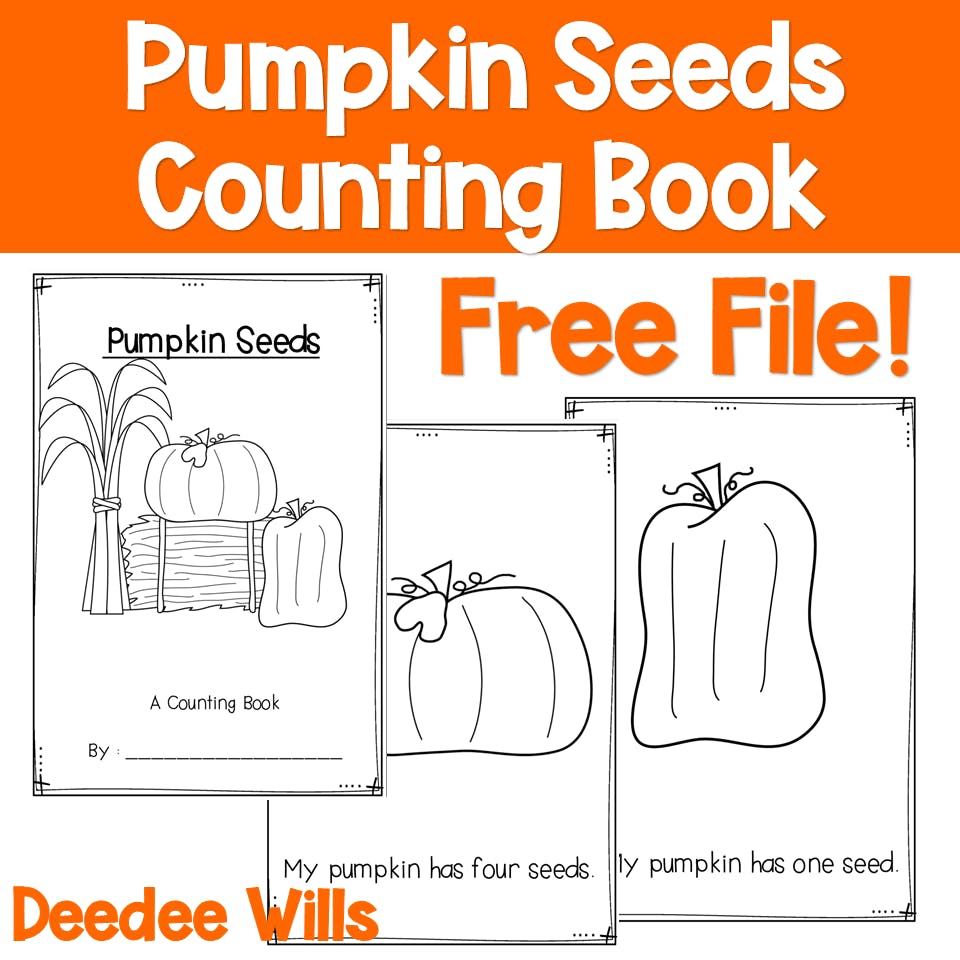 Fall Goodies...Pumpkin Emergent Reader FREEBIE 1